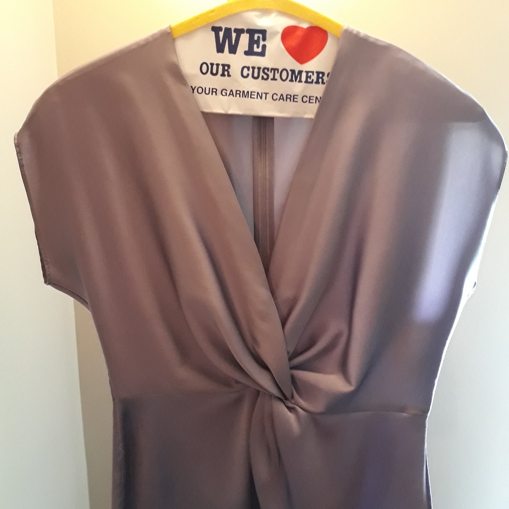 Ann Taylor Sleeveless Twist Blouse Lilac